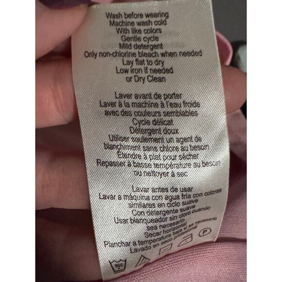 Motherhood Maternity Pink Floral Wrap Maxi Dress Size S - Picture 8 of 8